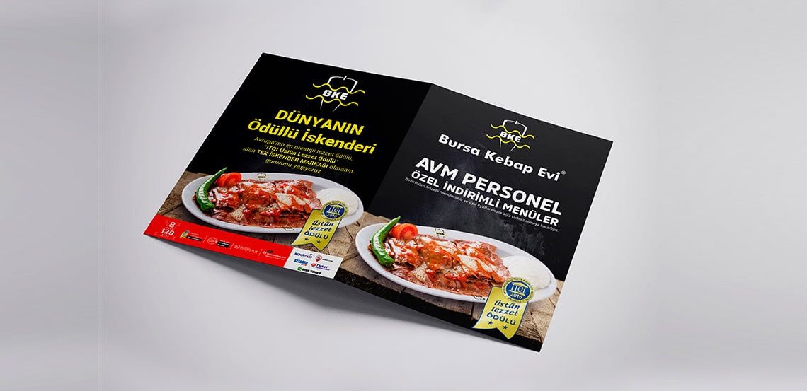 Laminasyonlu Menü