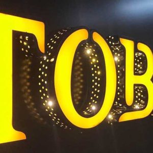 Fileli Kutu Harf Tabela