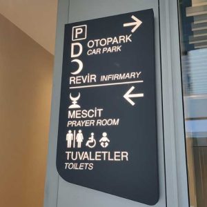 Kat ve Koridor Yönlendirme Tabelaları