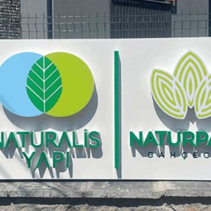 Pleksi Kutu Harf Tabela