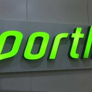 Renkli Pleksi Harf Tabela