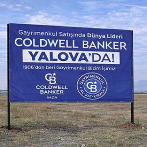 Vinil Germe Yol Arazi Tabelası